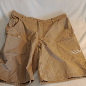 Palmyth Nylon Blend Vented Fishing Shorts Men's Medium Read